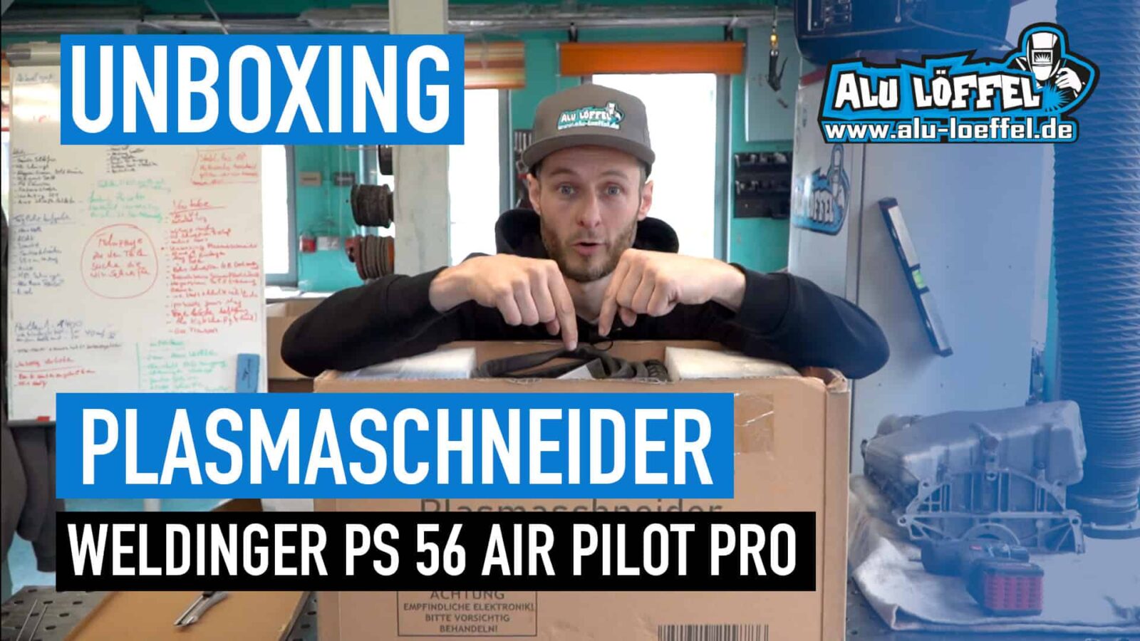 Plasma Schneider von Weldinger PS56 air Pilotlichtbogen