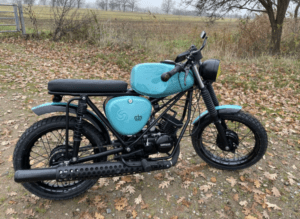 Cafe Racer Obergurt mit Sitzbank Einzelsitzer passend für Simson s51