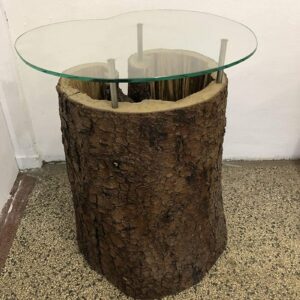 Alu Löffel Tisch mit Beleuchtung