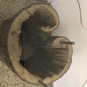 Alu Löffel Tisch mit Beleuchtung