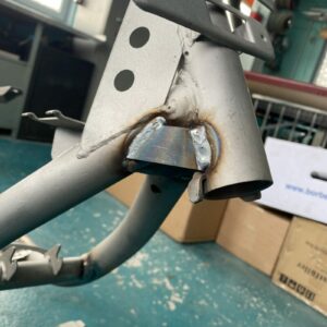 Rahmen Einschweißbleche Rahmenverstärkungs Set passend für Simson Schwalbe