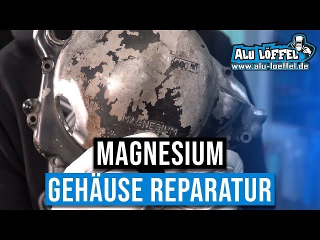 Magnesium Gehäuse Reparatur