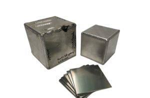 Training cube aluminum spoon learn to weld tips