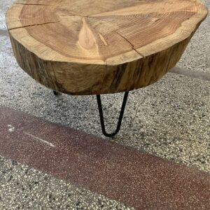 Holz Tisch Alu Löffel
