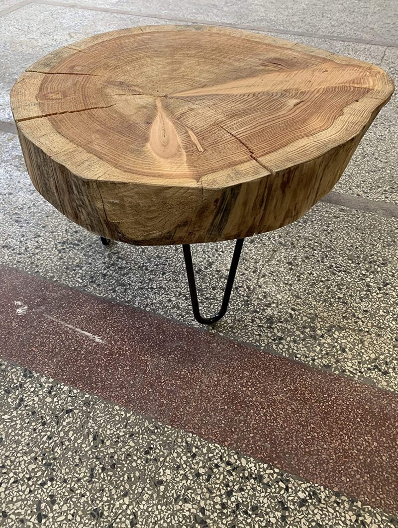 Holz Tisch Alu Löffel