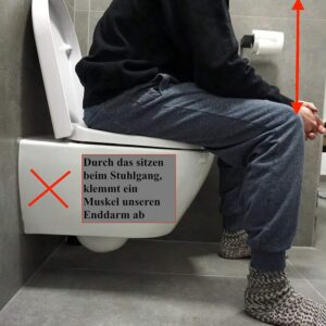 Alu Löffel Toiletten Hocker