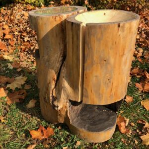 Holz Tisch Alu Löffel