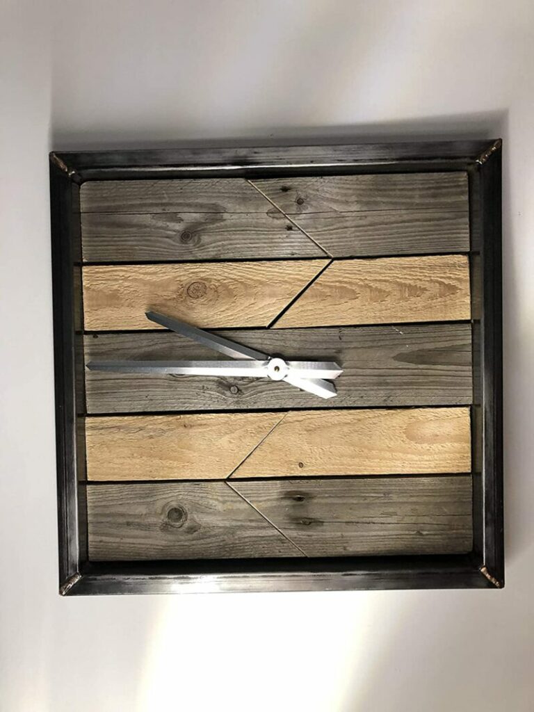 Wall clock XXL Rustic