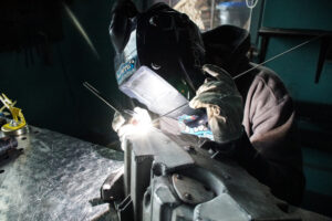 Aluminum spoon welding Aluminum welding tig welding Cast aluminum welding  