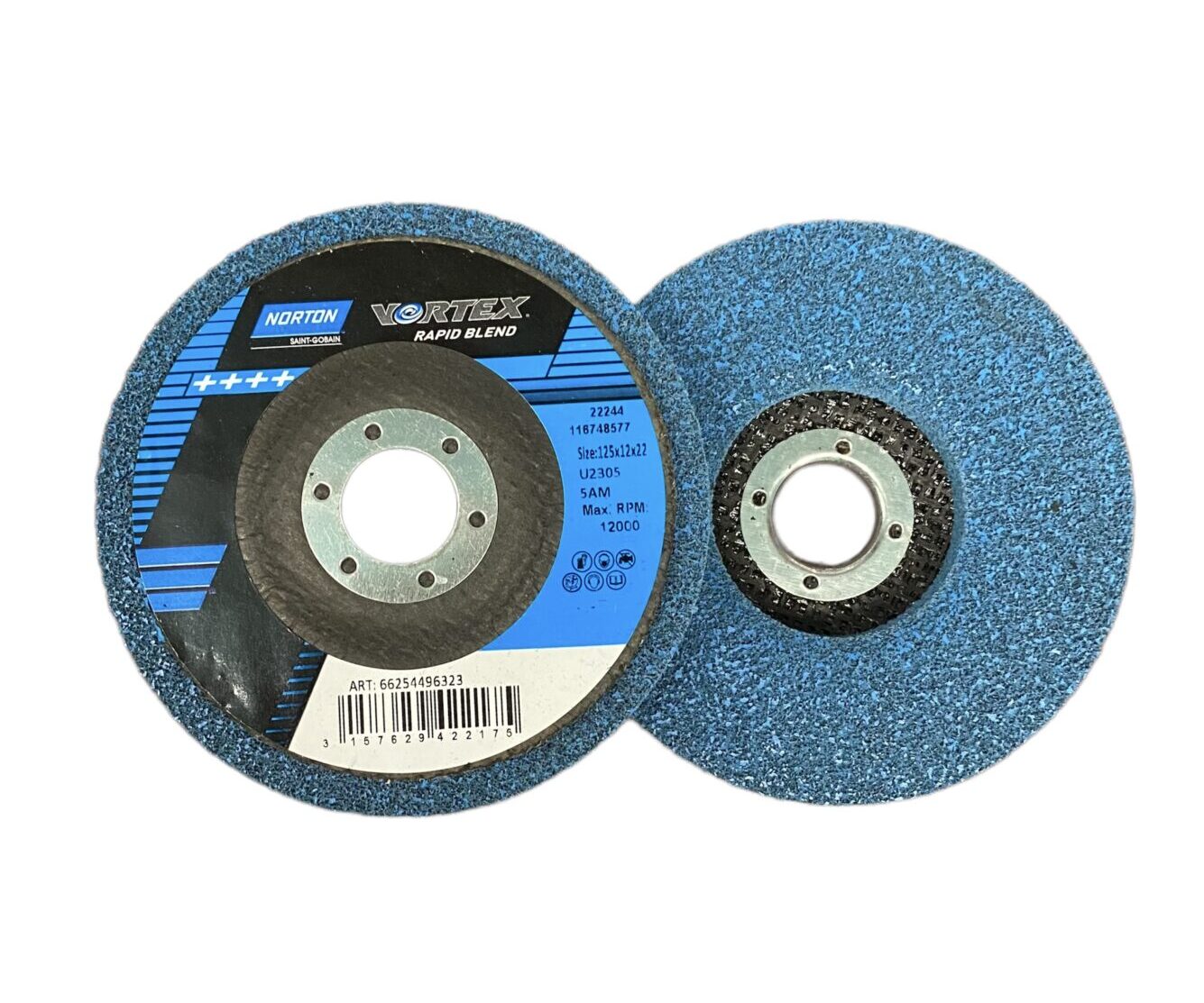 Schleifvliesscheiben Vortex Rapid Blend für Winkelschleifer