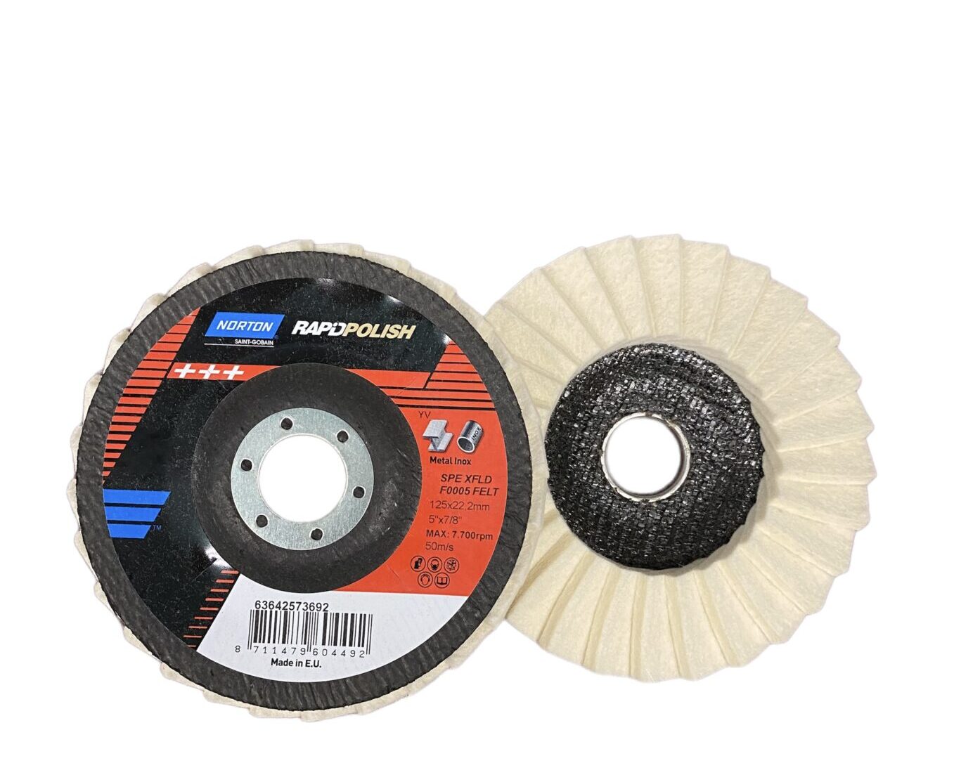 Disc flap disc Rapid Polish non-woven flap discs
