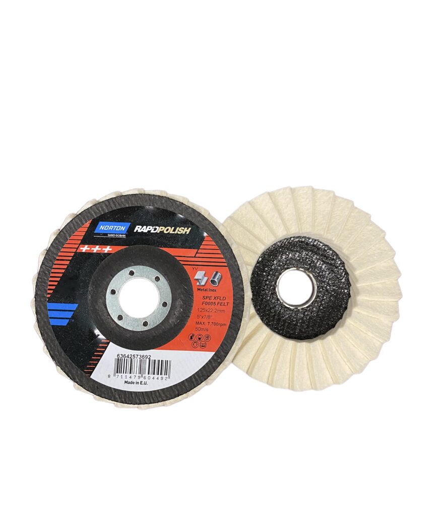 Disc flap disc Rapid Polish non-woven flap discs