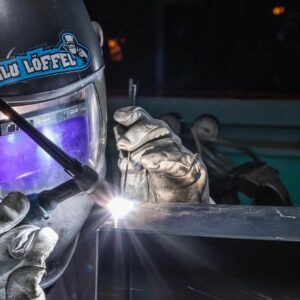 Aluminum spoon welding tig welding