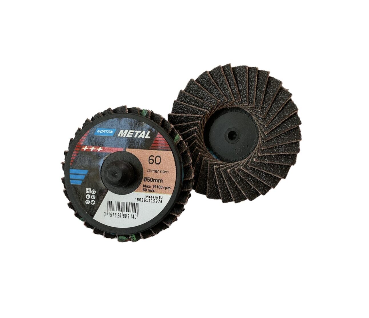 MINI-DISC FLAP DISCS 60 GRIT