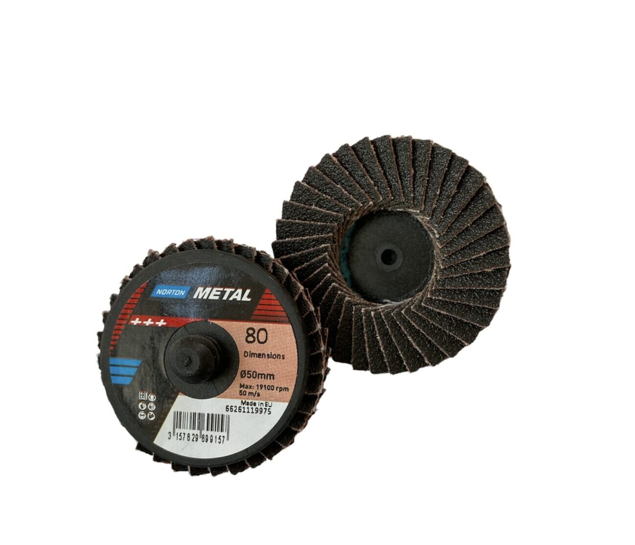 Mini disc flap discs 80 grit