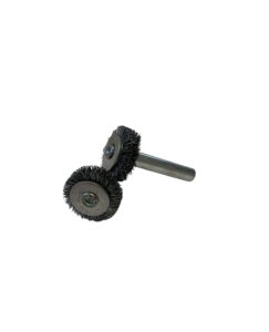 Round brush for hand drills