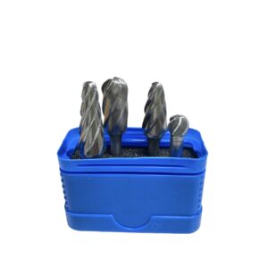 Aluminum carbide burrs set ( 4-piece )