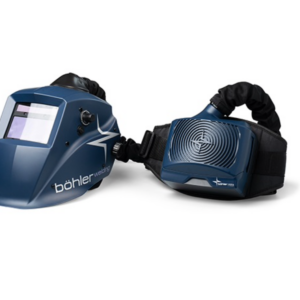 Guardian Air Kit with Guardian50M Air welding helmet (matt blue) with fresh air supply