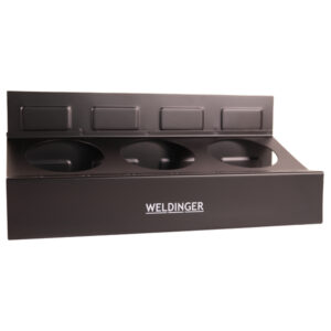 Magnetic can holder for 3 cans from WELDINGER