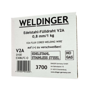 Edelstahl Fülldraht 0,8 mm/1 kg V2A Kleinrolle WELDINGER
