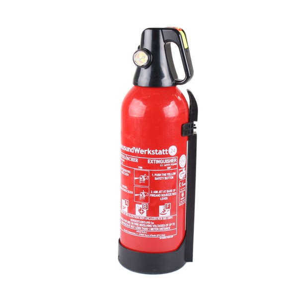 Aluminum foam fire extinguisher