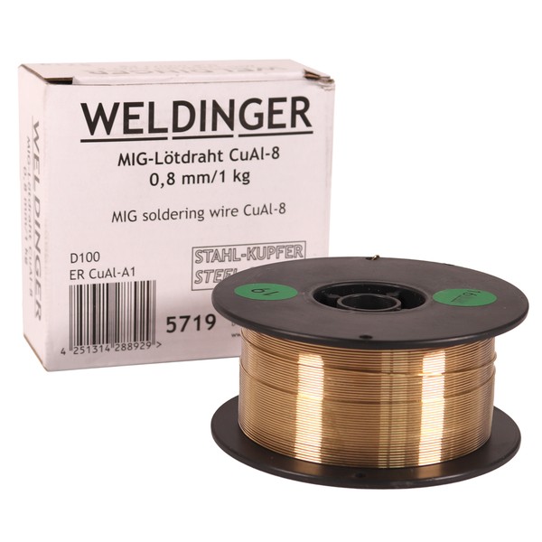 MIG solder wire CuAl-8