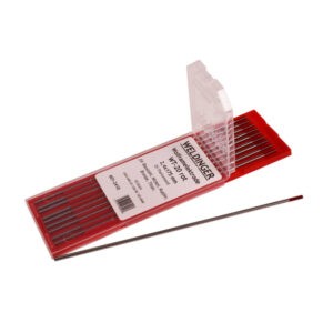 TIG tungsten electrode WT-20 red