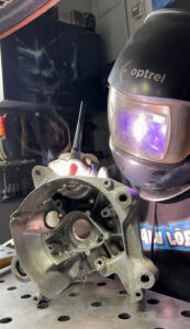 Aluminum spoon welding tig welding welder