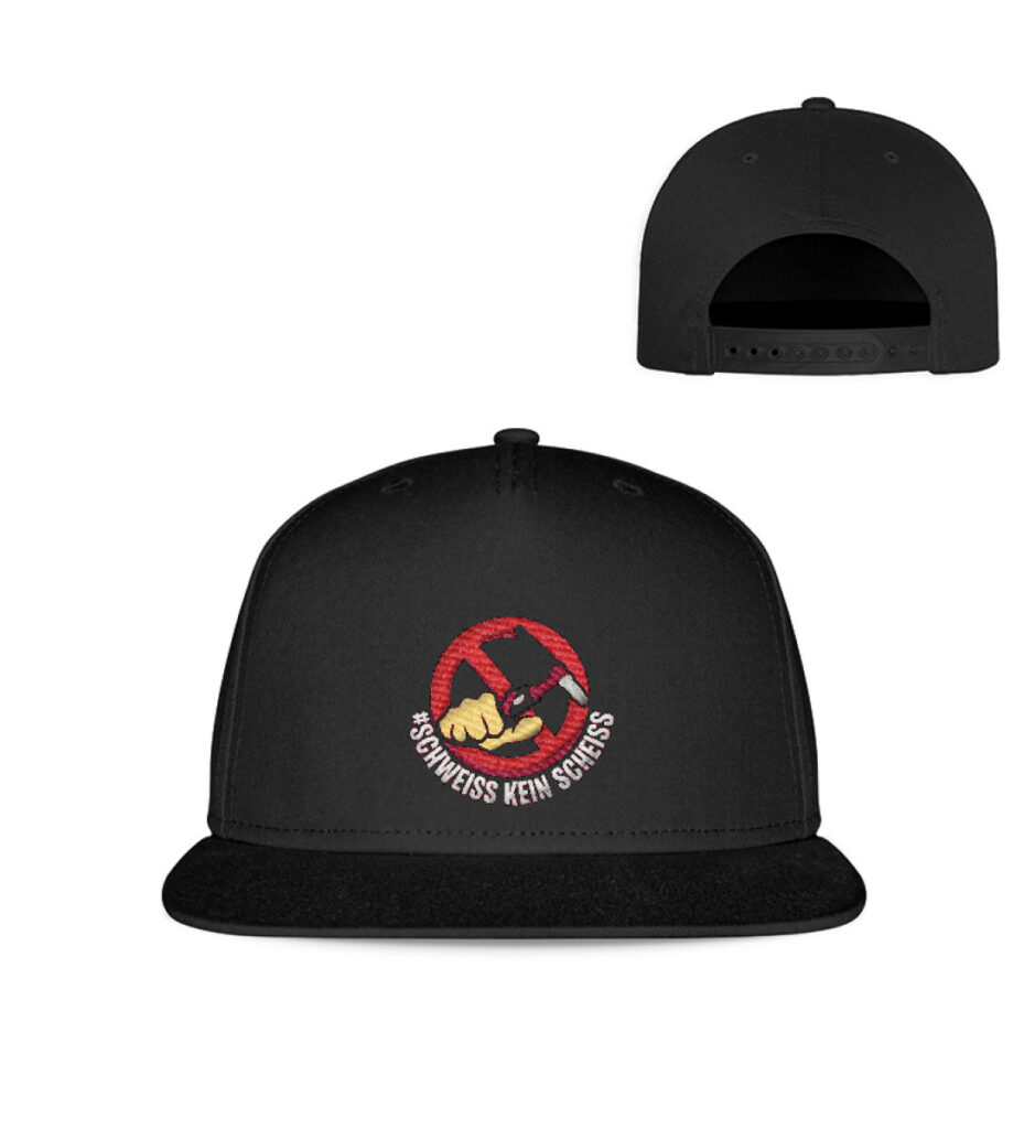 Schweiss kein Scheiss Snapback - Cap-16