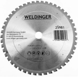 Ersatzsägeblatt für Metallkreissäge MS-256