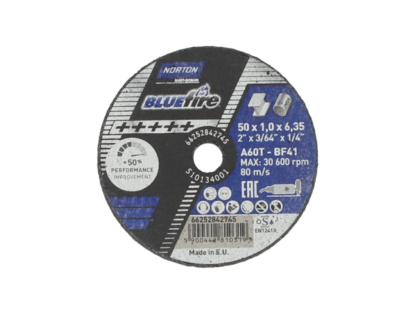 Blue Fire metal inox cutting disc mini Norton