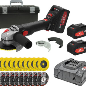 VARILEX AKKU BRUSHLESS Grundset im Koffer inkl. Ladegerät Eisenblätter