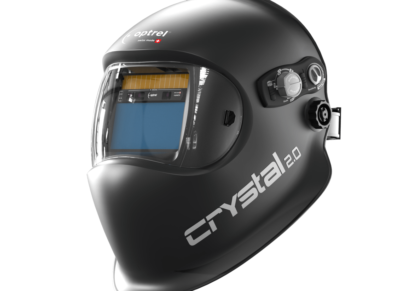 Crystal 2.0 Black Optrel | Welding helmet