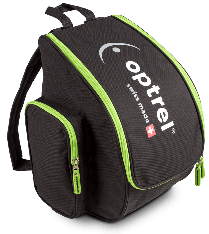 Helmrucksack schwarz/grün Optrel