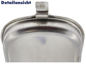 Simson Schwalbe stainless steel fuel tank alu spoon  