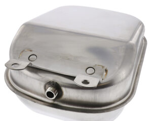 Simson Schwalbe stainless steel fuel tank alu spoon  