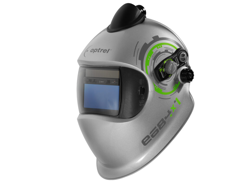 E684 silver Optrel | Fresh air helmet