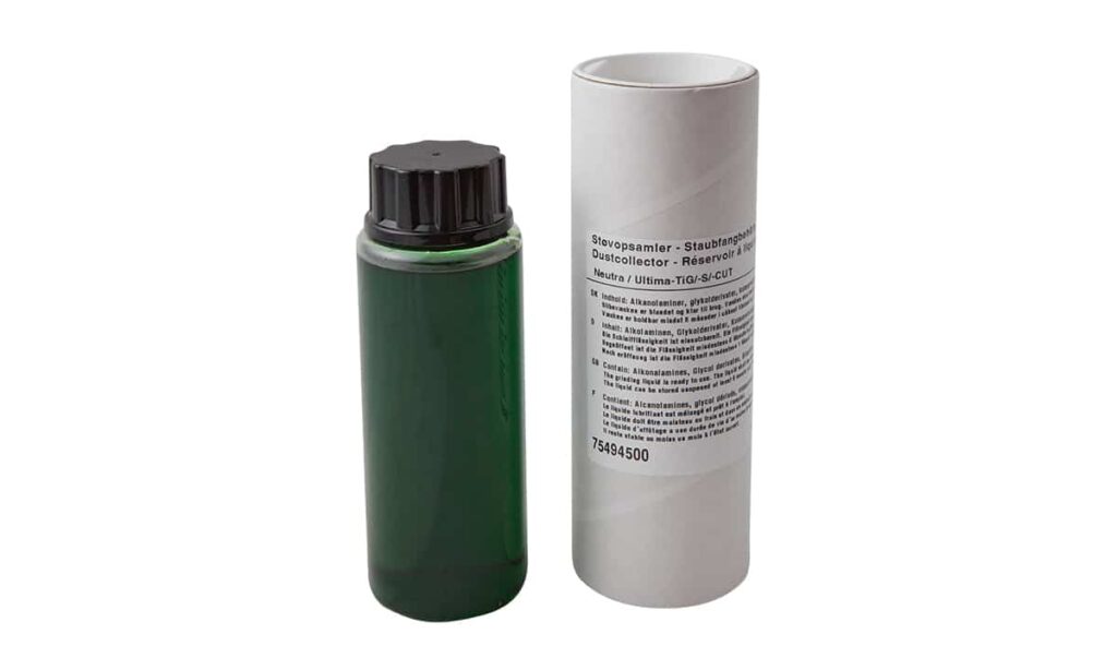 Dust container incl. Liquid