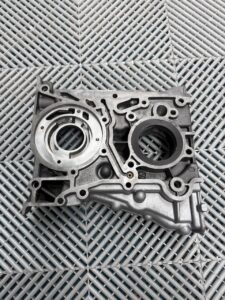 BMW e30 318 is chain case engine welding aluminum spoon repair .com