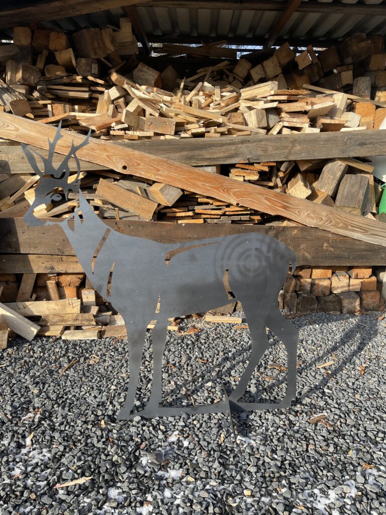 Steel Deer | Animal | Forest Animal - Garden Decoration Steel, Deco Deer | Decoration | Structural Steel | Garden Decoration