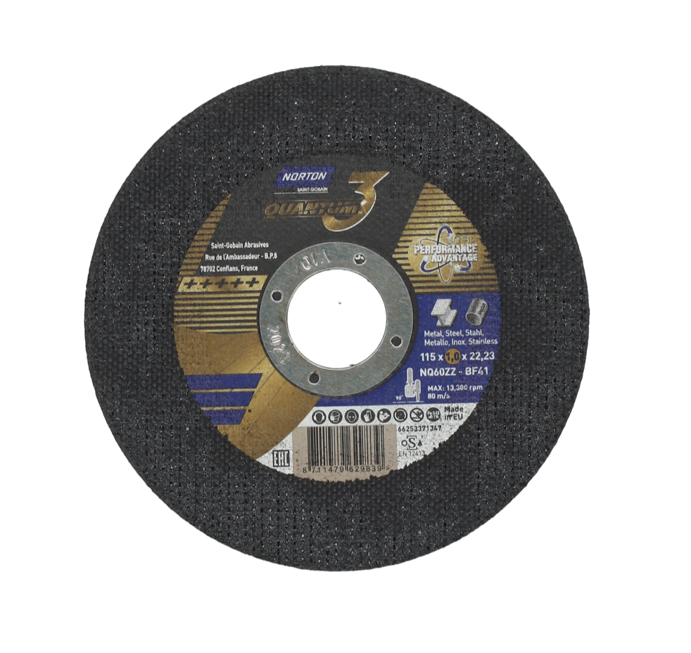 Norton Quantum3 Ultra Thin Cutting Disc