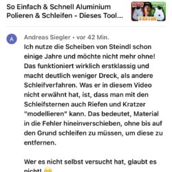 Schleif und Polier Set Alu Polieren selber machen Alu/Edelstahl | Steindl