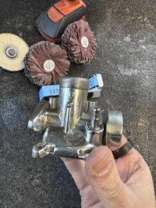 alu polieren aluminium poliern schleifen oldtimer schleifstern.com