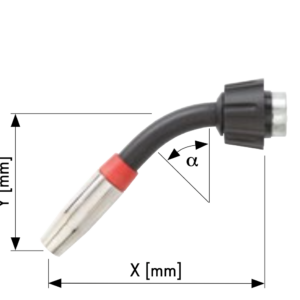 Flexible Brennerhälse ABIMIG® A T 155 FLEX | AT255 FLEX