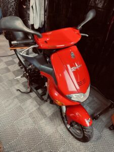 Gilera Roller - Reparatur und Schweißen