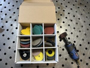 PINLOC Starterset Scheiben Eisenblätter