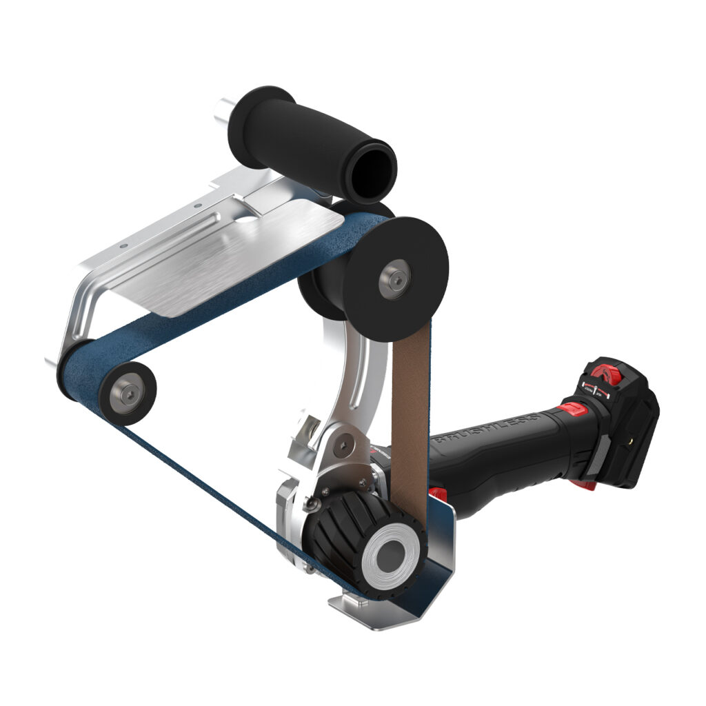 TOPRAIL AKKU BRUSHLESS Grundgerät im Koffer