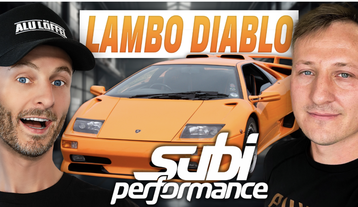 Lambo Diablo Motorschaden reparieren schweißen mit subi performence