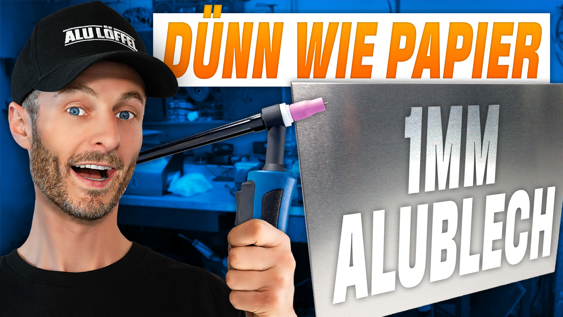 alu dünnblech schweißen 1mm aluschweißen alu löffel