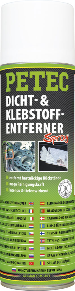 Dicht- & Klebstoffentferner Spray | Reiniger Petec